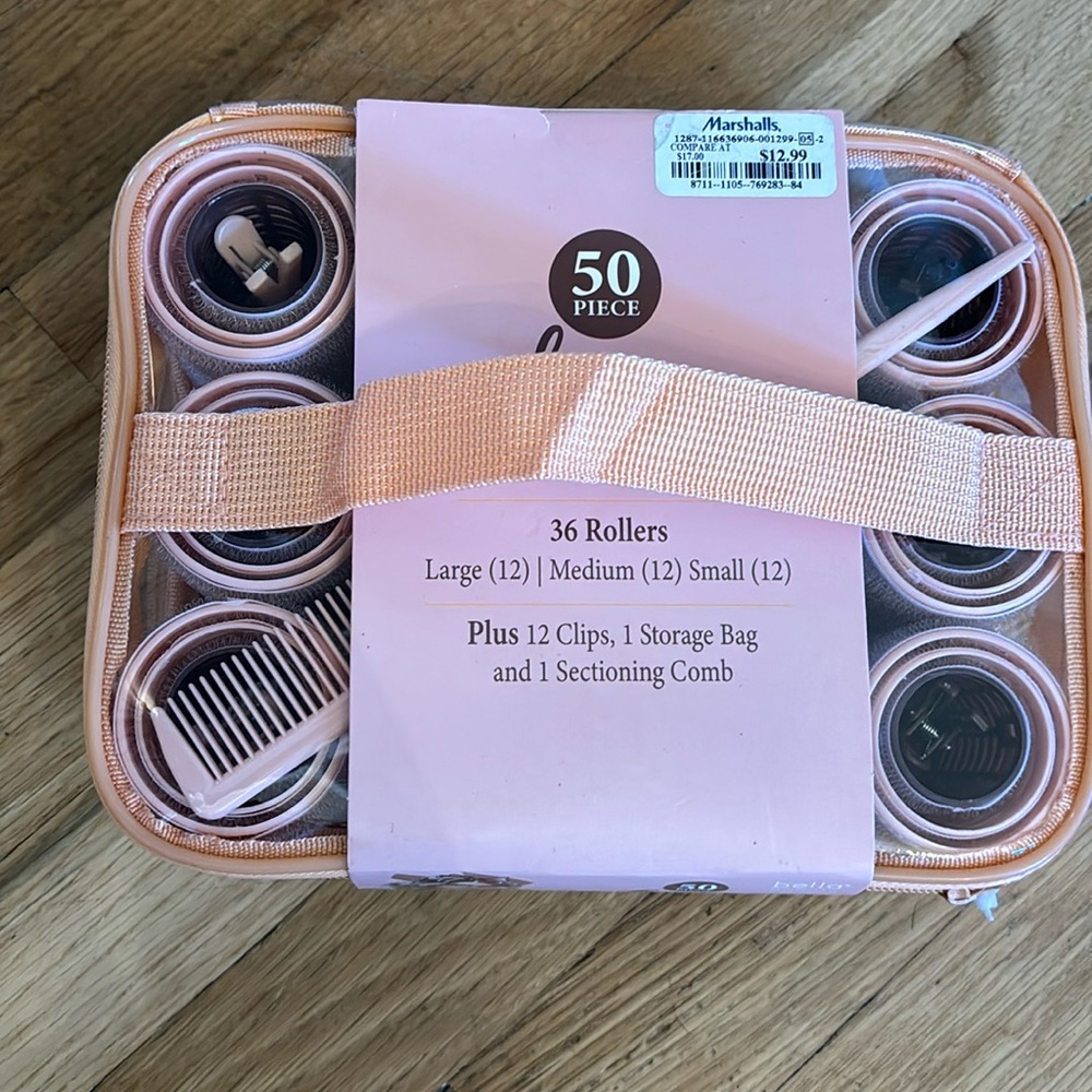 Hair Rollers with comb
